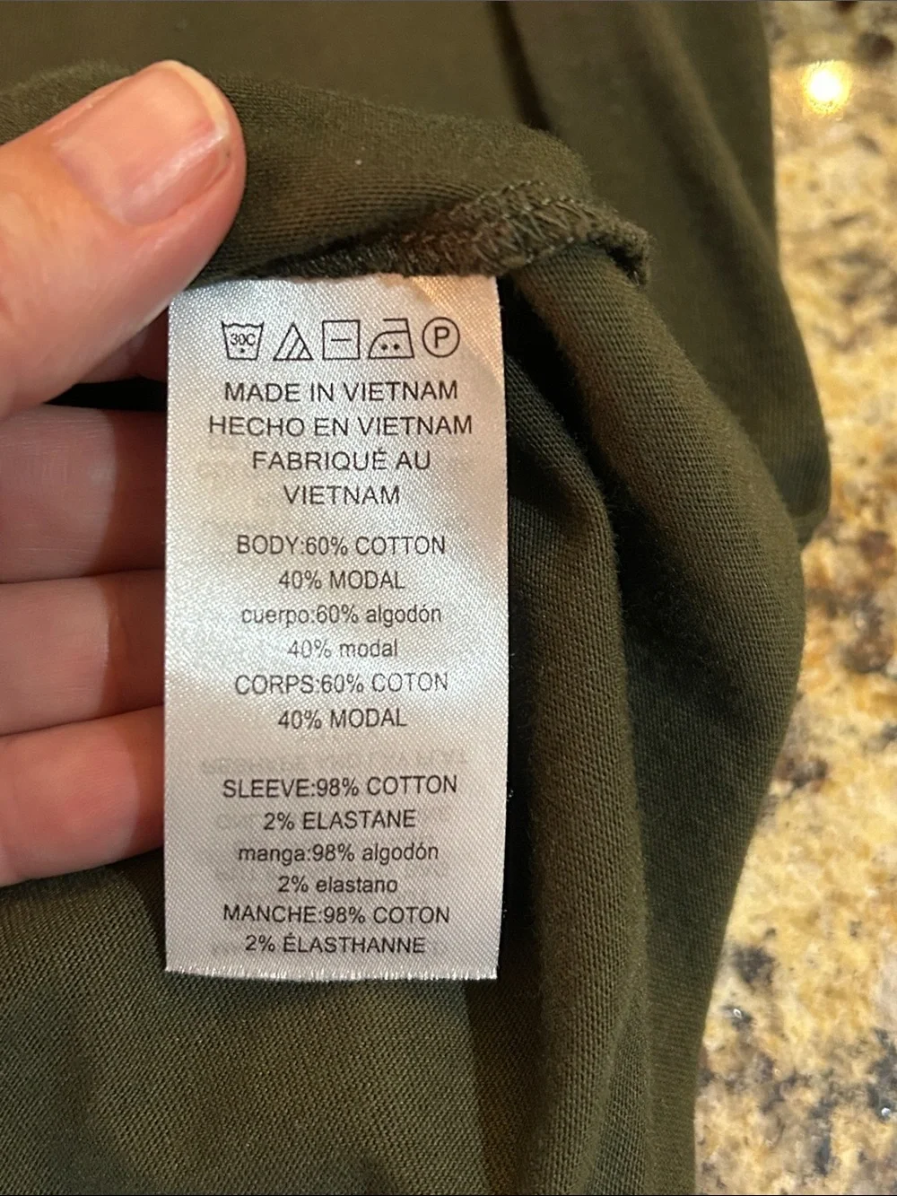 Michael Kors Sz S Women's Olive Puff Sleeve Top